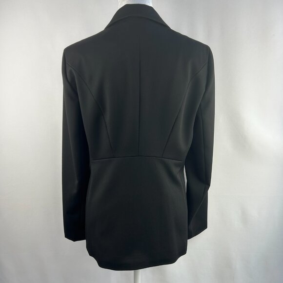 Tristan classic chic black fitted blazer - Women Large 12 - Picture 7 of 9